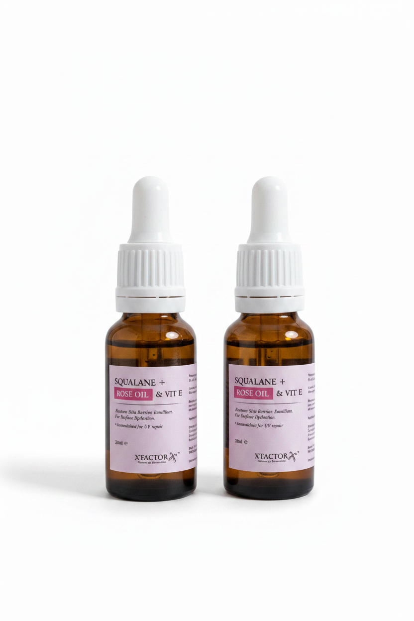 Squalane + Rose Oil & Vit E