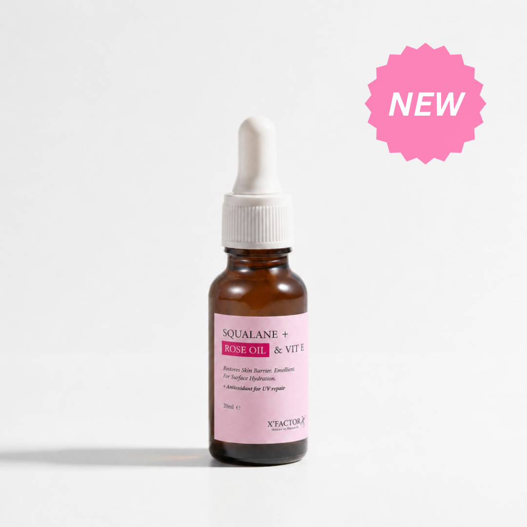 Squalane + Rose Oil & Vit E
