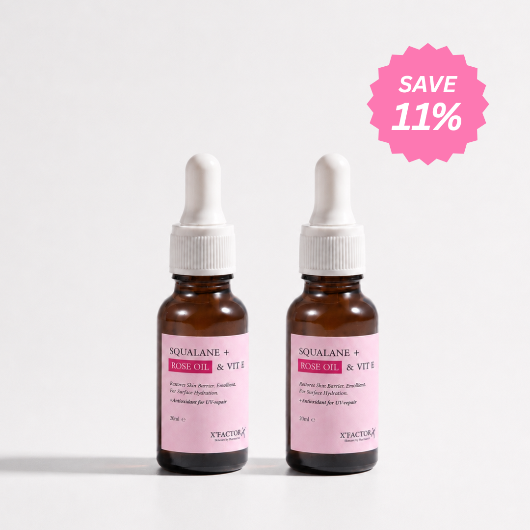 Squalane + Rose Oil & Vit E